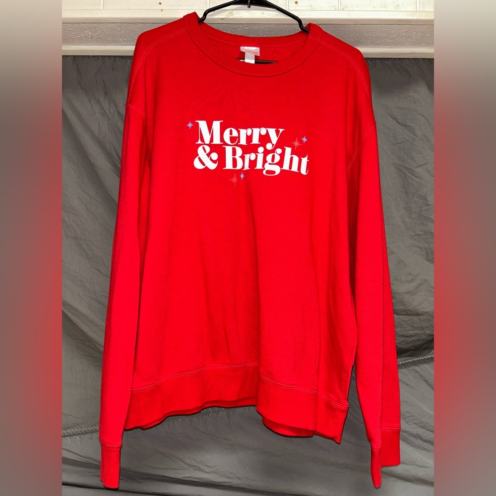 Christmas Wondershop Vibrant Red Unisex Sweatshirt